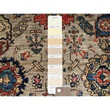 Load image into Gallery viewer, 3&#39;x14&#39; Dark Vanilla Brown, Northwest Persian All Over Design, Aryana Grade, Vegetable Dyes, Soft Pile, High Mountain Wool, Hand Knotted, Densely Woven, Runner, Oriental Rug FWR6762