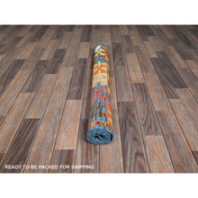 Load image into Gallery viewer, 3&#39;3&quot;x5&#39; Colorful Afghan Kilim With Geometric Pattern, Vegetable Dyes, Flat Weave, 100% Wool, Hand Woven, Reversible, Oriental Rug FWR7140