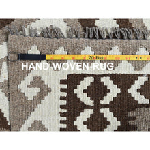 Load image into Gallery viewer, 4&#39;x6&#39;1&quot; THE INTERTWINED PASSAGE, Silk with Textured Wool, Hand Knotted Oriental Rug FWR450786