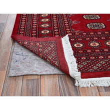 Load image into Gallery viewer, 8&#39;1&quot;x10&#39; Chili Red, Princess Bokara with Tribal Medallions, Vegetable Dyes, Hand Knotted, Soft and Velvety Wool, Oriental Rug FWR7974