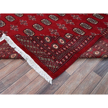 Load image into Gallery viewer, 8&#39;1&quot;x10&#39; Chili Red, Princess Bokara with Tribal Medallions, Vegetable Dyes, Hand Knotted, Soft and Velvety Wool, Oriental Rug FWR7974