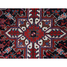 Load image into Gallery viewer, 8&#39;x11&#39;2&quot; Venetian Red With Centre Floral Motif, Densely Woven, Ends Professionally Secured, Velvety Wool, Hand Knotted, Vegetable Dyes, Cleaned, Good Condition, Old Persian Heriz, Oriental Rug Sh160 FWR960