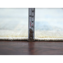 Load image into Gallery viewer, 8&#39;3&quot;x9&#39;7&quot; Chiffon White, Fine Kashkuli Gabbeh with Small Animal Figurines, Soft Wool, Hand Knotted, Vegetable Dyes, Oriental Rug FWR120120