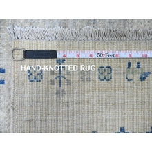 Load image into Gallery viewer, 8&#39;3&quot;x9&#39;7&quot; Chiffon White, Fine Kashkuli Gabbeh with Small Animal Figurines, Soft Wool, Hand Knotted, Vegetable Dyes, Oriental Rug FWR120120