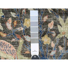 Load image into Gallery viewer, 2&#39;x3&#39;4&quot; Anchor Gray, Afghan Peshawar, Tree Of Life, Birds Of Paradise Design, Sample, Hand Knotted, Natural Dyes, Soft Wool, Mat, Oriental Rug FWR120222