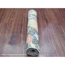 Load image into Gallery viewer, 2&#39;x3&#39;4&quot; Anchor Gray, Afghan Peshawar, Tree Of Life, Birds Of Paradise Design, Sample, Hand Knotted, Natural Dyes, Soft Wool, Mat, Oriental Rug FWR120222