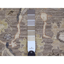 Load image into Gallery viewer, 7&#39;10&quot;x9&#39;8&quot; Light Brown With Touches Of Gold, Peshawar With Mahal All Over Design, Soft Wool, Vegetable Dyes, Hand Knotted, Densely Woven, Oriental Rug FWR120528