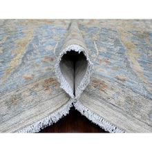 Load image into Gallery viewer, 8&#39;2&quot;x10&#39; Bone White, Aryana Collection, Afghan Peshawar With Heriz All Over Design, Vegetable Dyes, Hand Knotted, 100% Wool, Densely Woven, Oriental Rug FWR120606