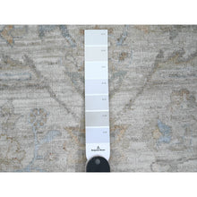 Load image into Gallery viewer, 8&#39;2&quot;x10&#39; Bone White, Aryana Collection, Afghan Peshawar With Heriz All Over Design, Vegetable Dyes, Hand Knotted, 100% Wool, Densely Woven, Oriental Rug FWR120606