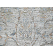 Load image into Gallery viewer, 8&#39;2&quot;x10&#39; Bone White, Aryana Collection, Afghan Peshawar With Heriz All Over Design, Vegetable Dyes, Hand Knotted, 100% Wool, Densely Woven, Oriental Rug FWR120606