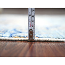 Load image into Gallery viewer, 2&#39;10&quot;x9&#39;7&quot; Alabaster White, Fine Kashkuli Gabbeh with Small Animal Figurines, Veggie Dyes, Soft Wool, Hand Knotted, Runner, Oriental Rug FWR120756