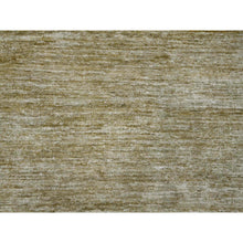 Load image into Gallery viewer, 8&#39;9&quot;x11&#39;7&quot; Ecru Brown, Plain Solid Pattern, Hand Knotted, Hand Spun Ghazni Wool, Lush And Plush, Oriental Rug FWR120834