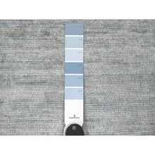 Load image into Gallery viewer, 8'6"x11'5" Cloud Gray, Hand Knotted, Plain Solid Pattern, Hand Spun Ghazni Wool, Lush And Plush, Oriental Rug FWR120846
