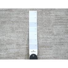 Load image into Gallery viewer, 8'7"x11'9" Cloud Gray, Plain Solid Pattern, Hand Knotted, Hand Spun Ghazni Wool, Lush And Plush, Oriental Rug FWR120858