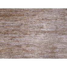 Load image into Gallery viewer, 8&#39;x9&#39; Copper Brown, Hand Spun Ghazni Wool, Plain Solid Pattern, Hand Knotted, Lush and Plush, Squarish, Oriental Rug FWR120864