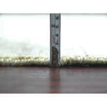 Load image into Gallery viewer, 8&#39;x9&#39; Copper Brown, Hand Spun Ghazni Wool, Plain Solid Pattern, Hand Knotted, Lush and Plush, Squarish, Oriental Rug FWR120864