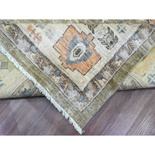 Load image into Gallery viewer, 10&#39;x13&#39;8&quot; Cedar Brown, Serapi Heriz Revival, Vegetable Dyes, High Mountain Ghazni Wool, Soft Pile, Hand Knotted, Denser Weave, Oriental Rug FWR120924