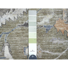 Load image into Gallery viewer, 10&#39;x13&#39;8&quot; Cedar Brown, Serapi Heriz Revival, Vegetable Dyes, High Mountain Ghazni Wool, Soft Pile, Hand Knotted, Denser Weave, Oriental Rug FWR120924