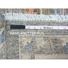 Load image into Gallery viewer, 10&#39;x13&#39;8&quot; Cedar Brown, Serapi Heriz Revival, Vegetable Dyes, High Mountain Ghazni Wool, Soft Pile, Hand Knotted, Denser Weave, Oriental Rug FWR120924