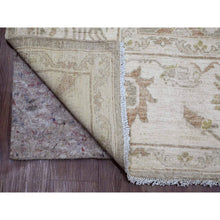 Load image into Gallery viewer, 9&#39;1&quot;x11&#39;4&quot; Cedar Brown, Washed Out Peshawar With All Over Leaf Pattern, Natural Dyes, 100% Wool, Hand Knotted, Oriental Rug FWR120984
