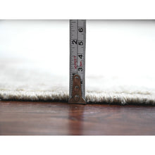 Load image into Gallery viewer, 9&#39;1&quot;x11&#39;4&quot; Cedar Brown, Washed Out Peshawar With All Over Leaf Pattern, Natural Dyes, 100% Wool, Hand Knotted, Oriental Rug FWR120984