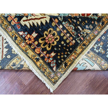 Load image into Gallery viewer, 8&#39;x10&#39; Pristine White, Peshawar Serapi Heriz All Over Design, Vegetable Dyes, High Mountain Wool, Hand Knotted, Oriental Rug FWR121062