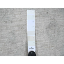 Load image into Gallery viewer, 9&#39;10&quot;x13&#39;3&quot; Oyster White, Afghan Angora Oushak with All Over Design, Veggie Dyes, Hand Knotted, Pure Wool, Oriental Rug FWR121146