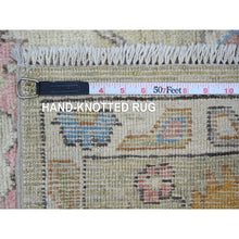 Load image into Gallery viewer, 5&#39;9&quot;x9&#39; Arctic Blue, Silver Wash Peshawar, Hand Knotted, Pure Wool, Oriental Rug FWR485502