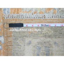 Load image into Gallery viewer, 6&#39;x8&#39;7&quot; Copper Brown, Afghan Angora Oushak With Cypress And Willow Tree Design, Hand Knotted, Vegetable Dyes, 100% Wool, Oriental Rug FWR121200
