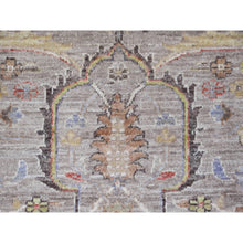 Load image into Gallery viewer, 8&#39;x9&#39;9&quot; Dark Vanilla Brown, Peshawar with Heriz All Over Design, High Mountain Wool, Hand Knotted, Natural Dyes, Densely Woven, Oriental Rug FWR121518