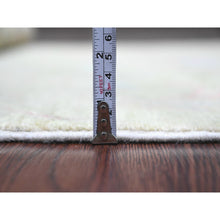 Load image into Gallery viewer, 3&#39;x4&#39;8&quot; Celadon Green, Afghan Peshawar With Birds Of Paradise Design, Hand Knotted, Soft Wool, Natural Dyes, Oriental Rug FWR121608