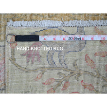 Load image into Gallery viewer, 3&#39;x4&#39;8&quot; Swamp Green, Soft Wool, Afghan Peshawar With Birds Of Paradise Design, Hand Knotted, Vegetable Dyes, Oriental Rug FWR121638