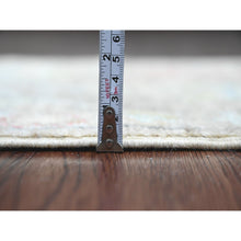 Load image into Gallery viewer, 2&#39;x3&#39;2&quot; Sonic Gray, Hand Knotted, Afghan Angora Oushak With Leaf Pattern, Veggie Dyes, 100% Wool, Mat, Oriental Rug FWR121956