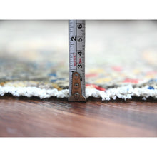 Load image into Gallery viewer, 7&#39;8&quot;x7&#39;8&quot; Mocha Brown, 14th Century Mamluk Dynasty Pattern With Star Medallion Design, Hand Knotted, Soft Pile, High Mountain Wool, Vegetable Dyes, Round, Oriental Rug FWR122022