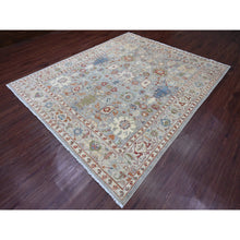 Load image into Gallery viewer, 8&#39;x9&#39;8&quot; Cloud Gray, Ziegler Mahal Revival with All Over Pattern, Hand Knotted, High Mountain Wool, Vegetable Dyes, Oriental Rug FWR122088