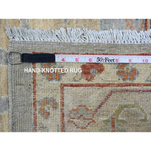 Load image into Gallery viewer, 8&#39;x9&#39;8&quot; Cloud Gray, Ziegler Mahal Revival with All Over Pattern, Hand Knotted, High Mountain Wool, Vegetable Dyes, Oriental Rug FWR122088