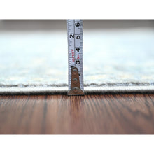 Load image into Gallery viewer, 2&#39;9&quot;x5&#39;6&quot; Spanish Gray, Peshawar with Ziegler Mahal All Over Design, Vegetable Dyes, High Mountain Wool, Hand Knotted, Short Runner, Oriental Rug FWR122112