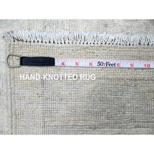 Load image into Gallery viewer, 12&#39;x15&#39;1&quot; Chiffon White, Stone Washed Peshawar With All Over Pattern, Natural Dyes, 100% Wool, Hand Knotted, Oversized, Oriental Rug FWR122190