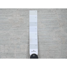 Load image into Gallery viewer, 11&#39;10&quot;x15&#39;3&quot; Misty Gray, White Wash Peshawar with All Over Leaf Design, Natural Dyes, 100% Wool, Hand Knotted, Oversized, Oriental Rug FWR122196
