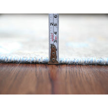 Load image into Gallery viewer, 5&#39;1&quot;x12&#39; Sonic Gray, Hand Knotted, Afghan Peshawar With Birds Of Paradise Design, Soft Wool, Natural Dyes, Wide Runner, Oriental Rug FWR122646