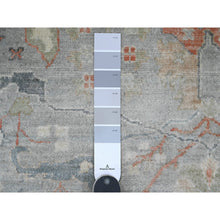 Load image into Gallery viewer, 8&#39;1&quot;x9&#39;10&quot; Medium Gray, Peshawar with Bijar Garus Design, Hand Knotted, High Mountain Wool, Vegetable Dyes, Densely Woven, Oriental Rug FWR122790