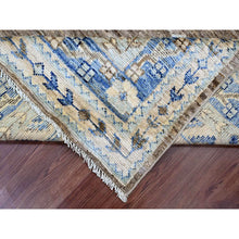Load image into Gallery viewer, 8&#39;x9&#39;9&quot; Almond Brown, Afghan Peshawar with Anatolian Village Inspired Design, High Mountain Wool, Hand Knotted, Oriental Rug FWR122796