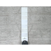 Load image into Gallery viewer, 2&#39;8&quot;x15&#39; Cascading White, Hand Knotted, Stone Washed Peshawar with All Over Pattern, Natural Dyes, Pure Wool, XL Runner, Oriental Rug FWR123006