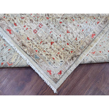 Load image into Gallery viewer, 9&#39;x11&#39;10&quot; Medium Gray, 14th Century Mamluk Dynasty Pattern With Geometric Medallion Design, Hand Knotted, 100% Wool, Natural Dyes, Oriental Rug FWR123078