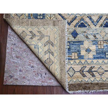 Load image into Gallery viewer, 11&#39;8&quot;x15&#39;6&quot; Walnut Brown, Afghan Peshawar with Anatolian Village Inspired Design, High Mountain Wool, Hand Knotted, Oversized, Oriental Rug FWR123228