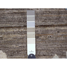 Load image into Gallery viewer, 11&#39;8&quot;x15&#39;6&quot; Walnut Brown, Afghan Peshawar with Anatolian Village Inspired Design, High Mountain Wool, Hand Knotted, Oversized, Oriental Rug FWR123228