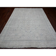 Load image into Gallery viewer, 8&#39;x9&#39;8&quot; Cloud Gray, Anatolian Village Inspired Design with Washed Out Colors, Hand Knotted, High Mountain Wool, Oriental Rug FWR123234