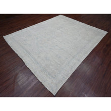 Load image into Gallery viewer, 8&#39;x9&#39;8&quot; Cloud Gray, Anatolian Village Inspired Design with Washed Out Colors, Hand Knotted, High Mountain Wool, Oriental Rug FWR123234