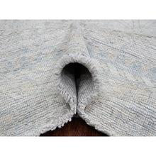 Load image into Gallery viewer, 8&#39;x9&#39;8&quot; Cloud Gray, Anatolian Village Inspired Design with Washed Out Colors, Hand Knotted, High Mountain Wool, Oriental Rug FWR123234