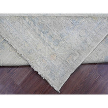 Load image into Gallery viewer, 8&#39;x9&#39;8&quot; Cloud Gray, Anatolian Village Inspired Design with Washed Out Colors, Hand Knotted, High Mountain Wool, Oriental Rug FWR123234